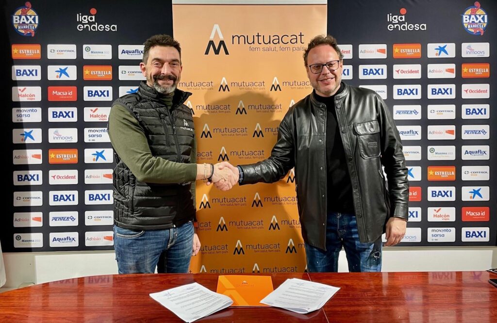 Bàsquet Manresa i Mutuacat signen un acord de patrocini