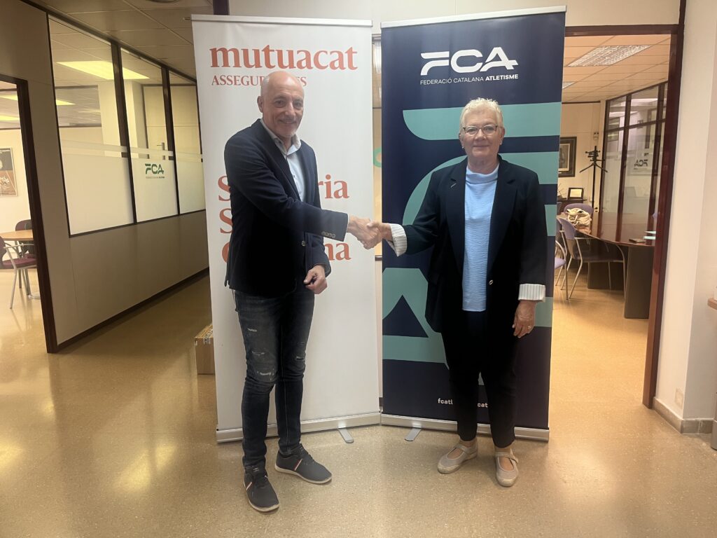 Mutuacat i la FCA, aliança al servei de l’atletisme i la salut