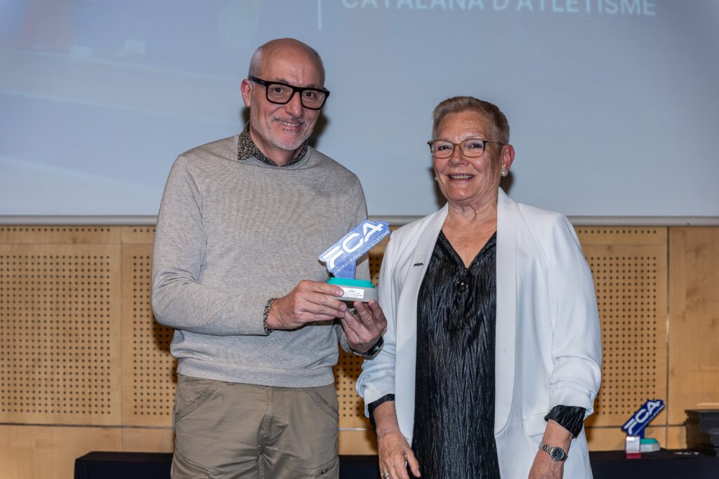 Reconeixement a Mutuacat en la Festa de l’Atletisme Català